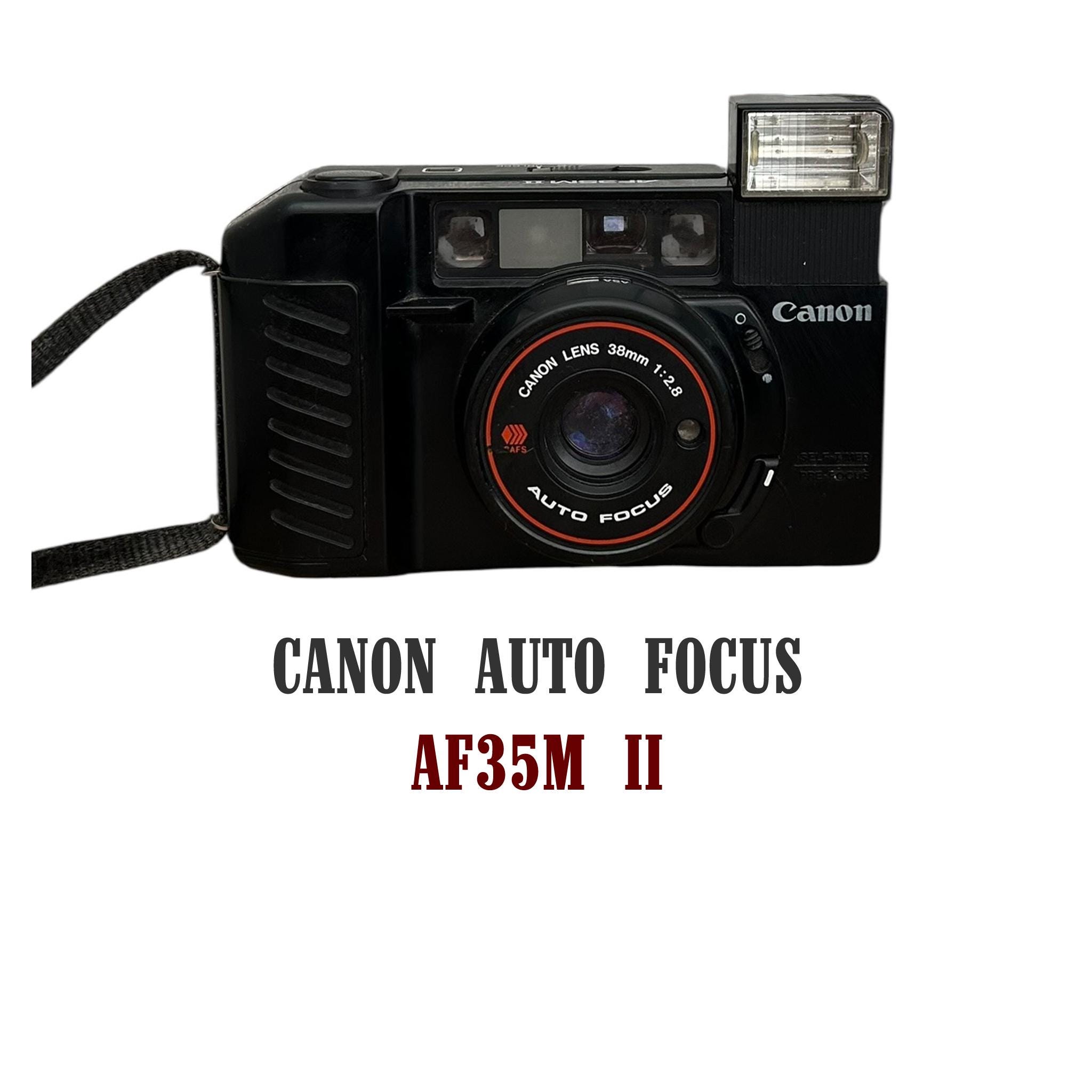 Canon AUTO FOCUS フィルムカメラ　AF35M Canon AF35M 35mm Film Camera – Auto Focus Point & Shoot with 38mm