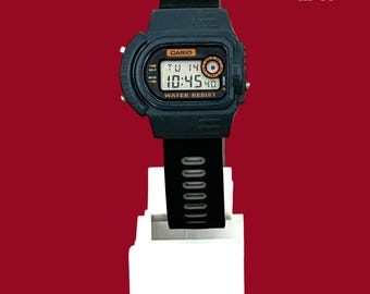 Rare Dark Navy Case Casio NF-11  1093 /Collectible watch / Vintage 1980s Retro Model