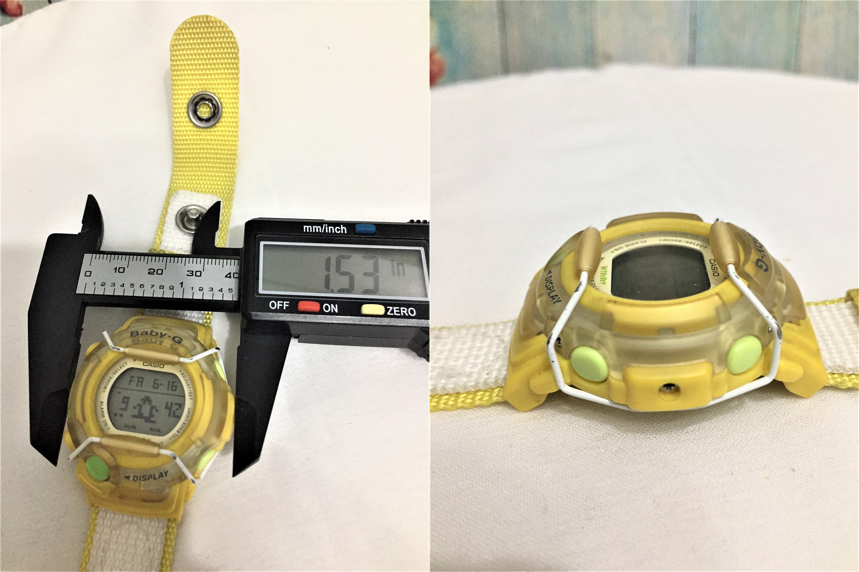 Vintage 1997 Casio Baby/ G Shock Watch BG 450 /mod : 2153 / İn 