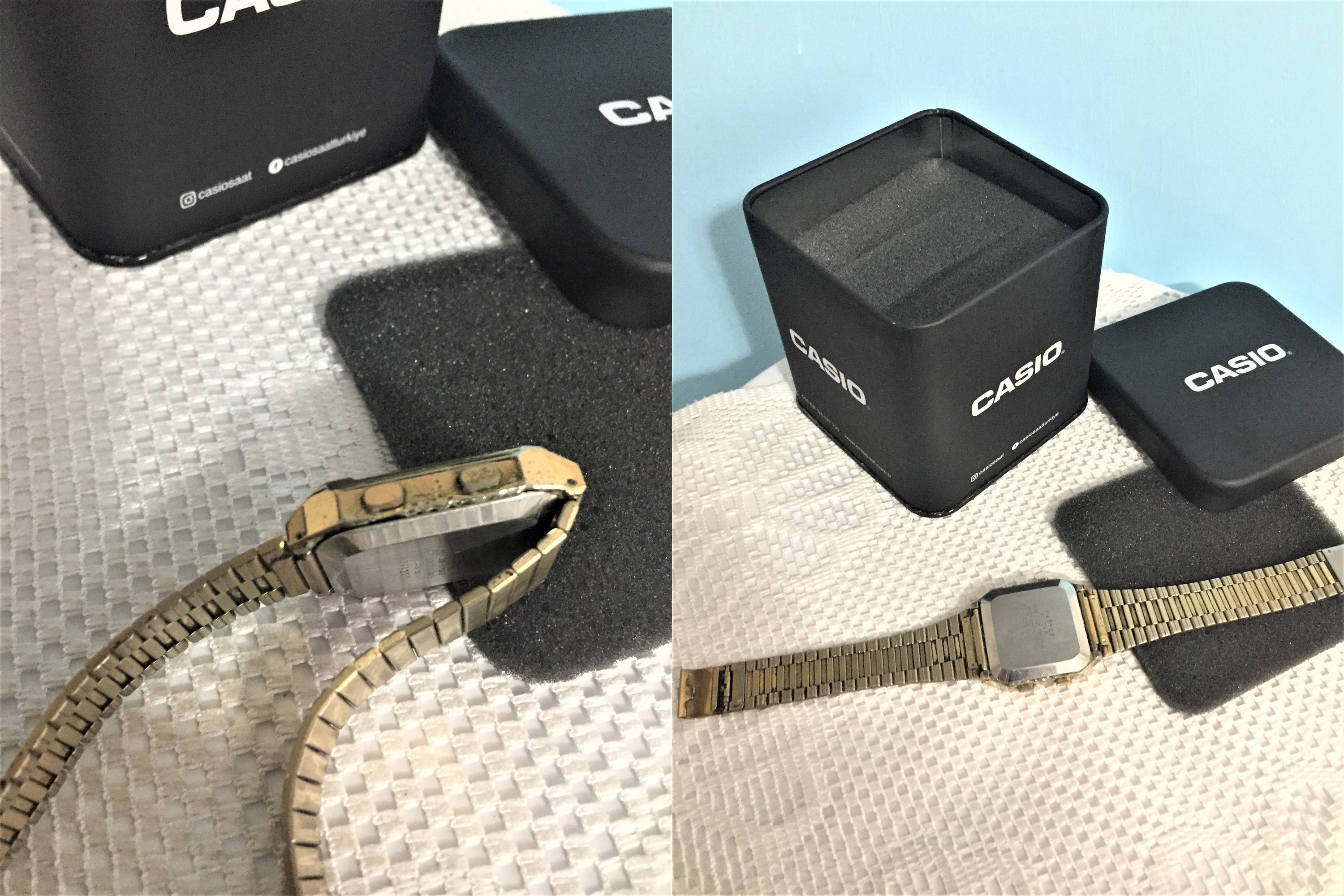 Casio Db-510g Men Digital Watch Silver Vintage / Japan Data Bank 