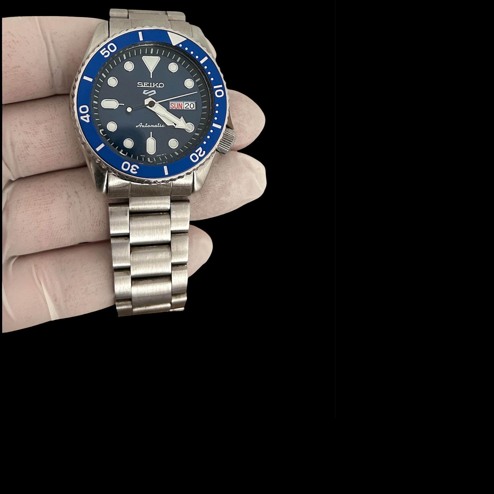 Blue Dial Seiko Sports Automatic Watch, 4R36-07G0 Blue Dial Seiko Sports Automatic Watch, 4R36-07G0