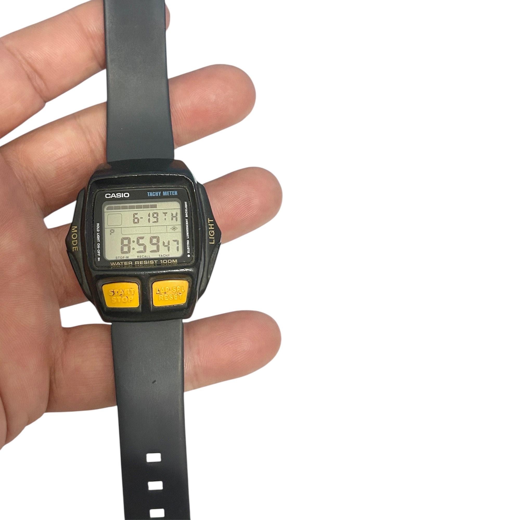 ULTRA Rare Vintage Casio CBX-600 Made İn JAPAN Mod: 1264 Casio Tin