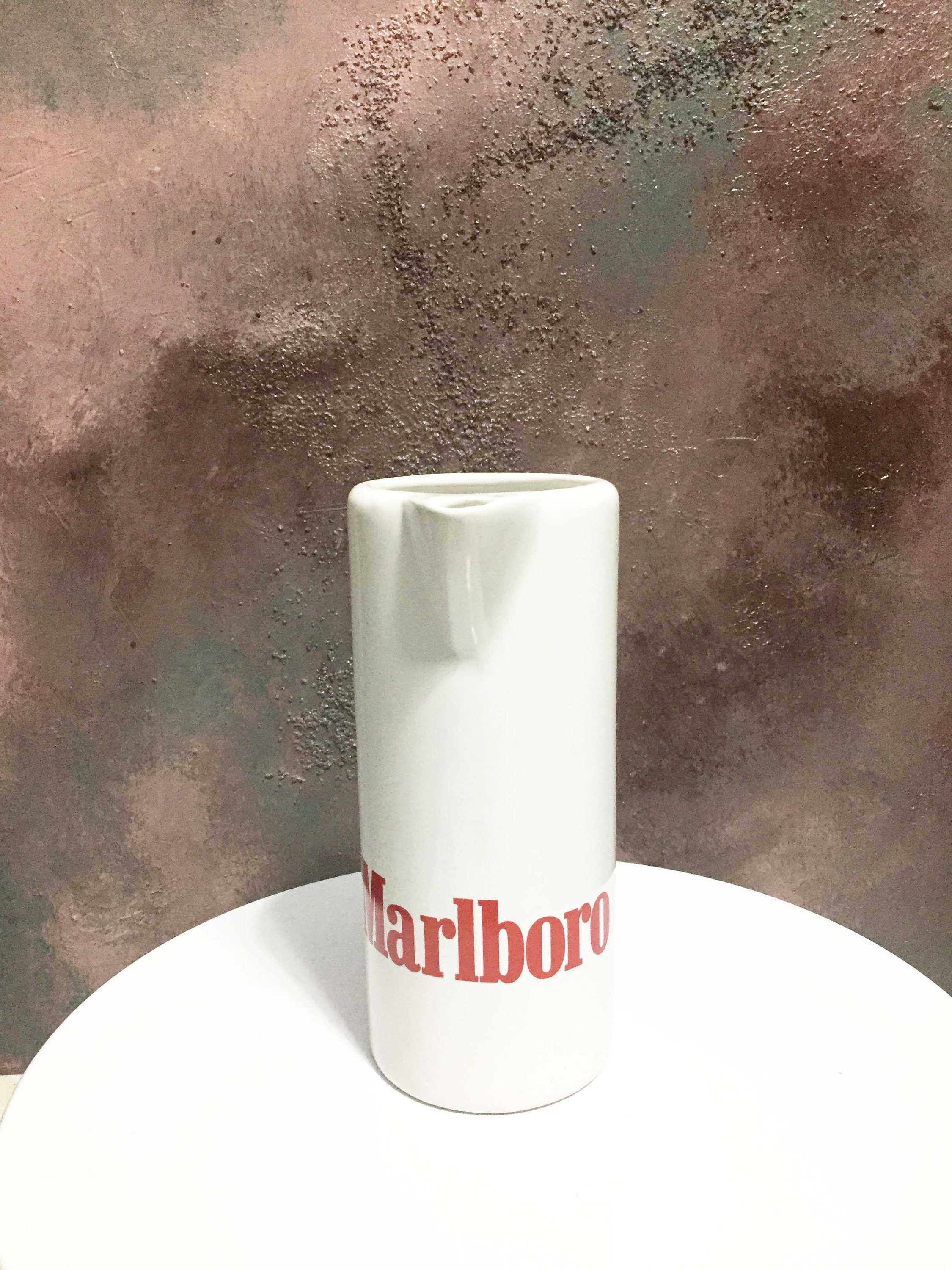 Marlboro Thermos Metal Thermos by Thermos Vintage Camping Beverage Thermos  Coffee Thermos Lunch Thermos ATC 