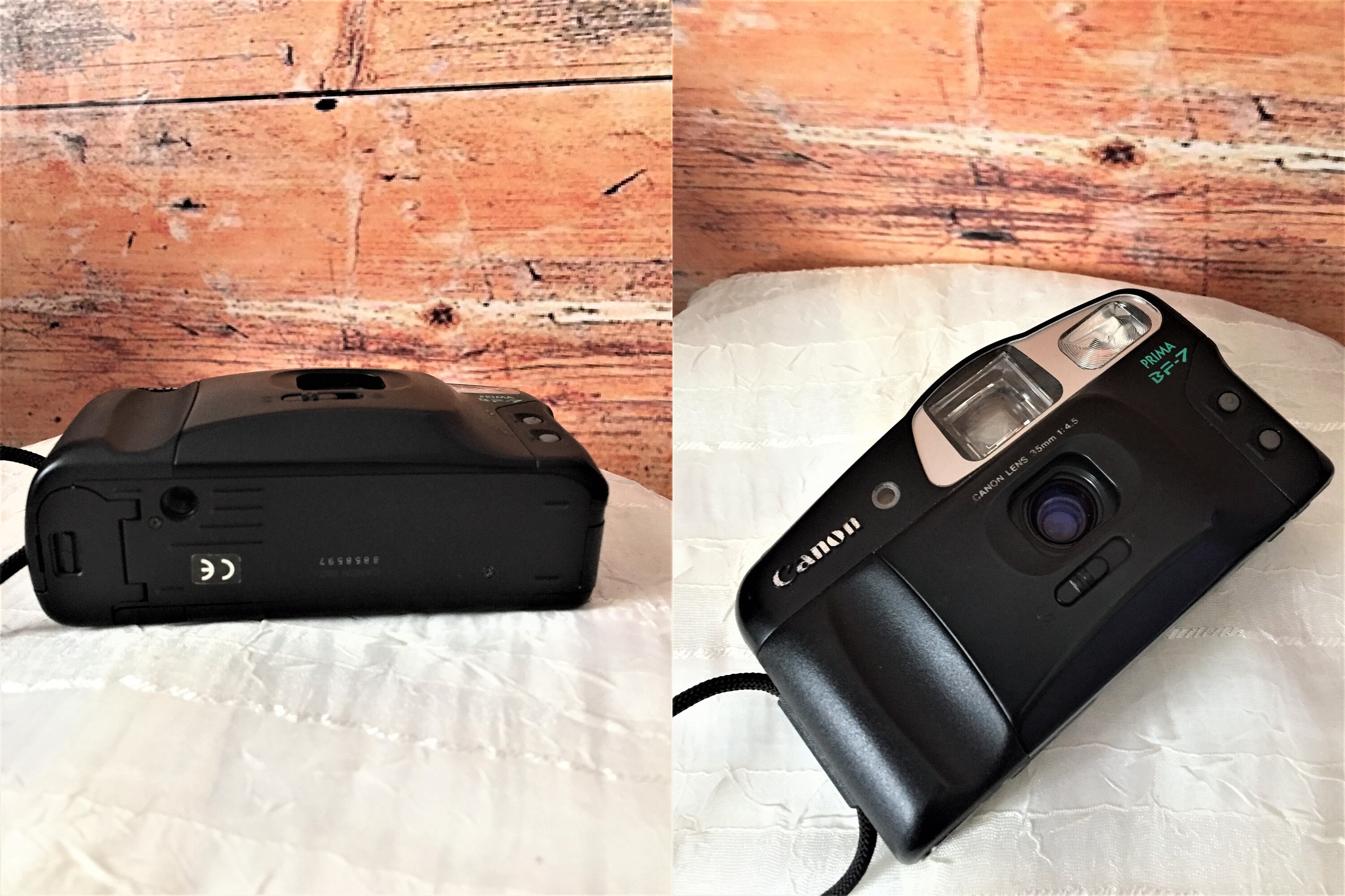 Canon Prima BF-7 Vintage/1990s /old Camera /point Compact 35 Mm./ Good ...