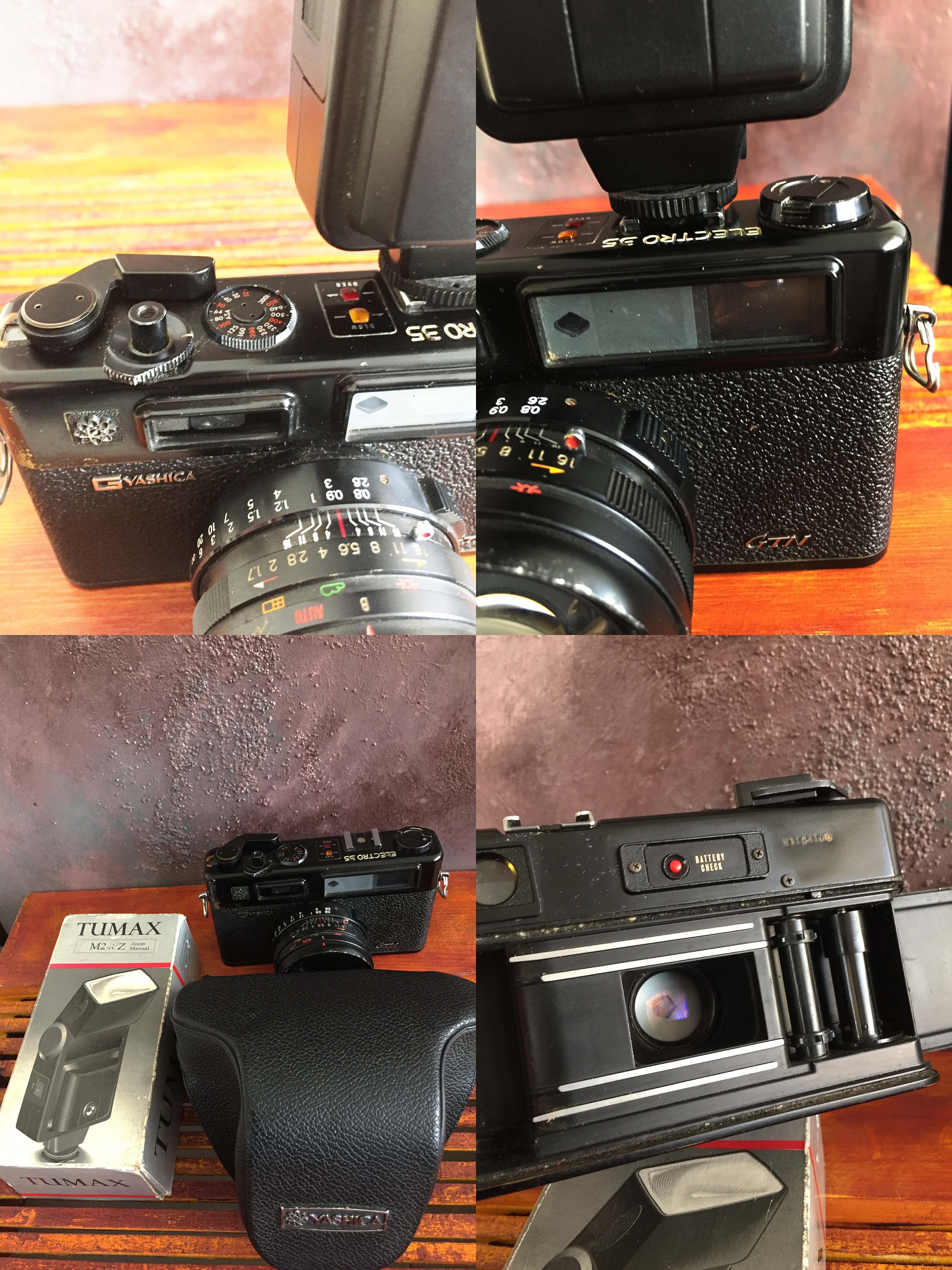 ビンテージ ヤシカ エレクトロ 35 GTN レンジファインダーフィルム