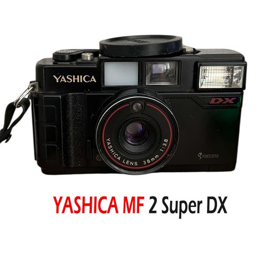 Vintage Yashica MF 2 Super DX 35mm Film Camera With Case, 38mm