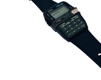 Vintage Casio DBC-V50 Easy Rec Data Bank Wrist Watch, Casio