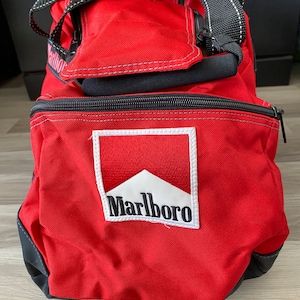 Marlboro Travel bag/ Unused  Vintage 1980s  / Duffel Bag/Travel bag/ Original Marlboro bag/  Special collectible item