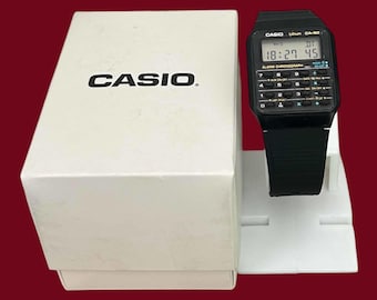 RARE Casio 50QS-17 3 BUTTON Led Digital Watch Fully Working Japan