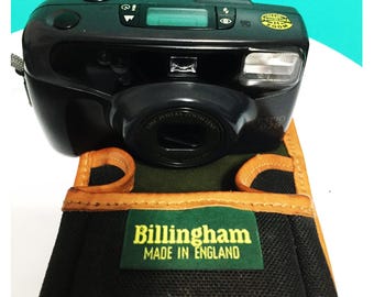 Vintage Pentax Espio 928 Orginal England Case/Pentax. Point and Shot Camera/ 28-90 Multif Af/Pentax Zoom Lens/35mm Point And Shoot Film