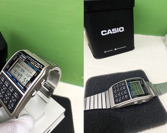 カシオ DBX-112 データバンク Casio Data Bank DBX-112 World Time Chronograph Quartz