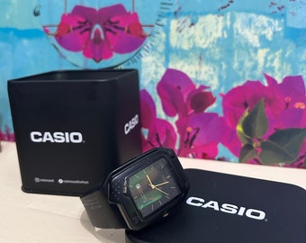 Black Dial Vintage Casio Flip Top FTP-30 / Module 761 /mens