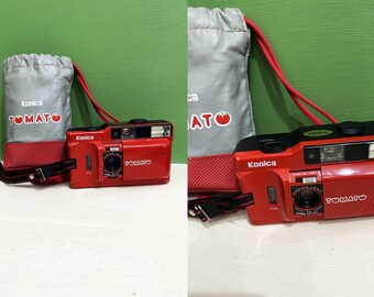 コニカトマト、フィルムカメラ、スタイル、日本、作品、写真機器、電子