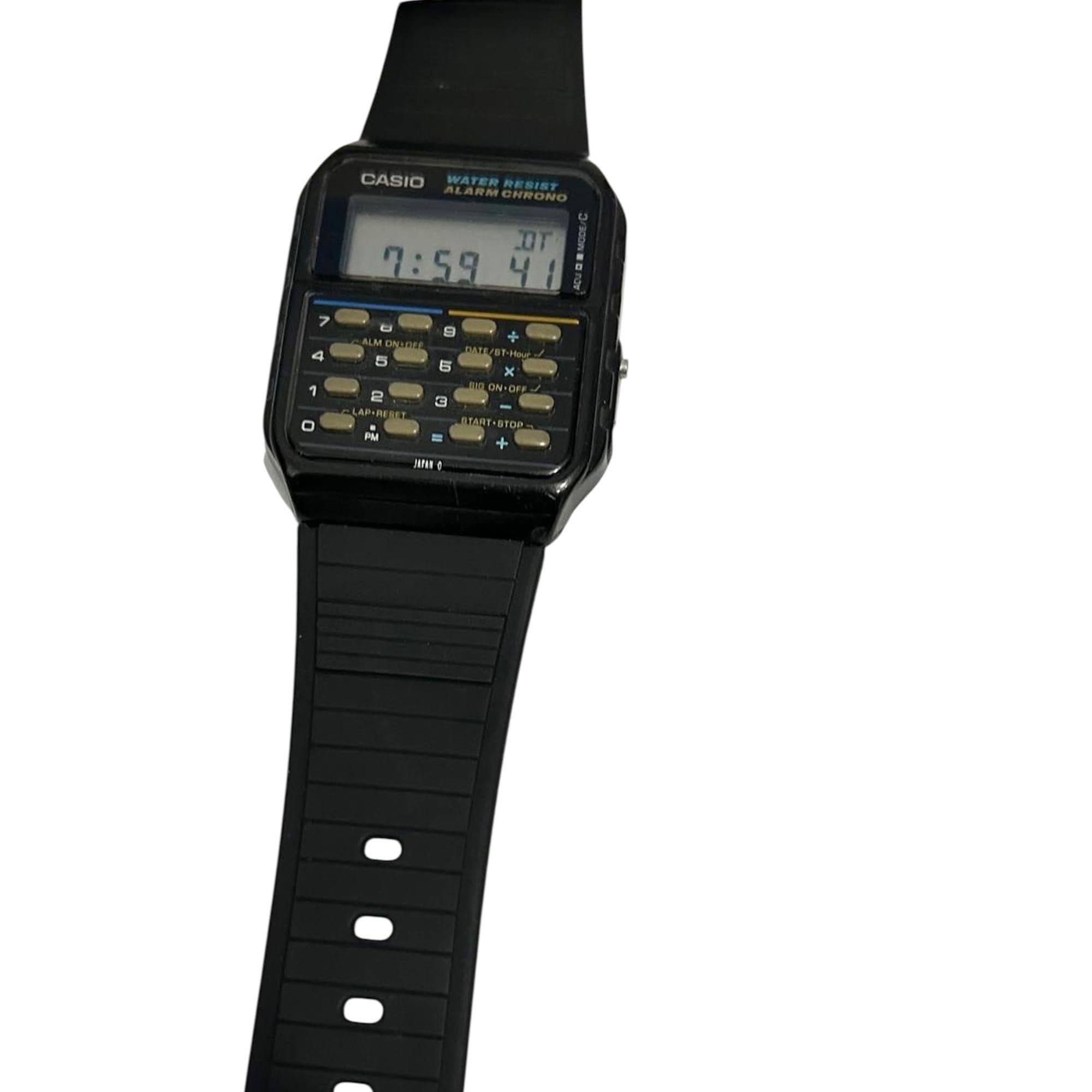 コレクターズアイテムのヴィンテージデジタルカシオCA-55電卓付き