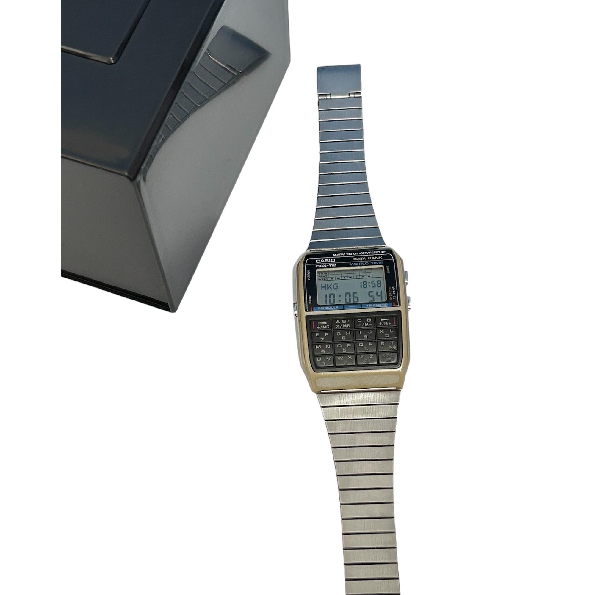 ヴィンテージ カシオ ウォッチ データバンク DBX-112 レトロウォッチ