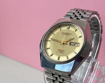 RARE MODEL Vintage Citizen Watch 4-062752 SMT Automatic 21