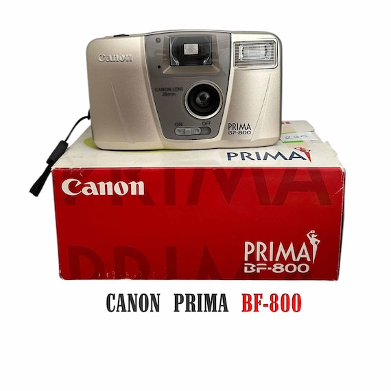 Unused Vintage Canon Prima BF-800 35mm Film Camera, Retro Point