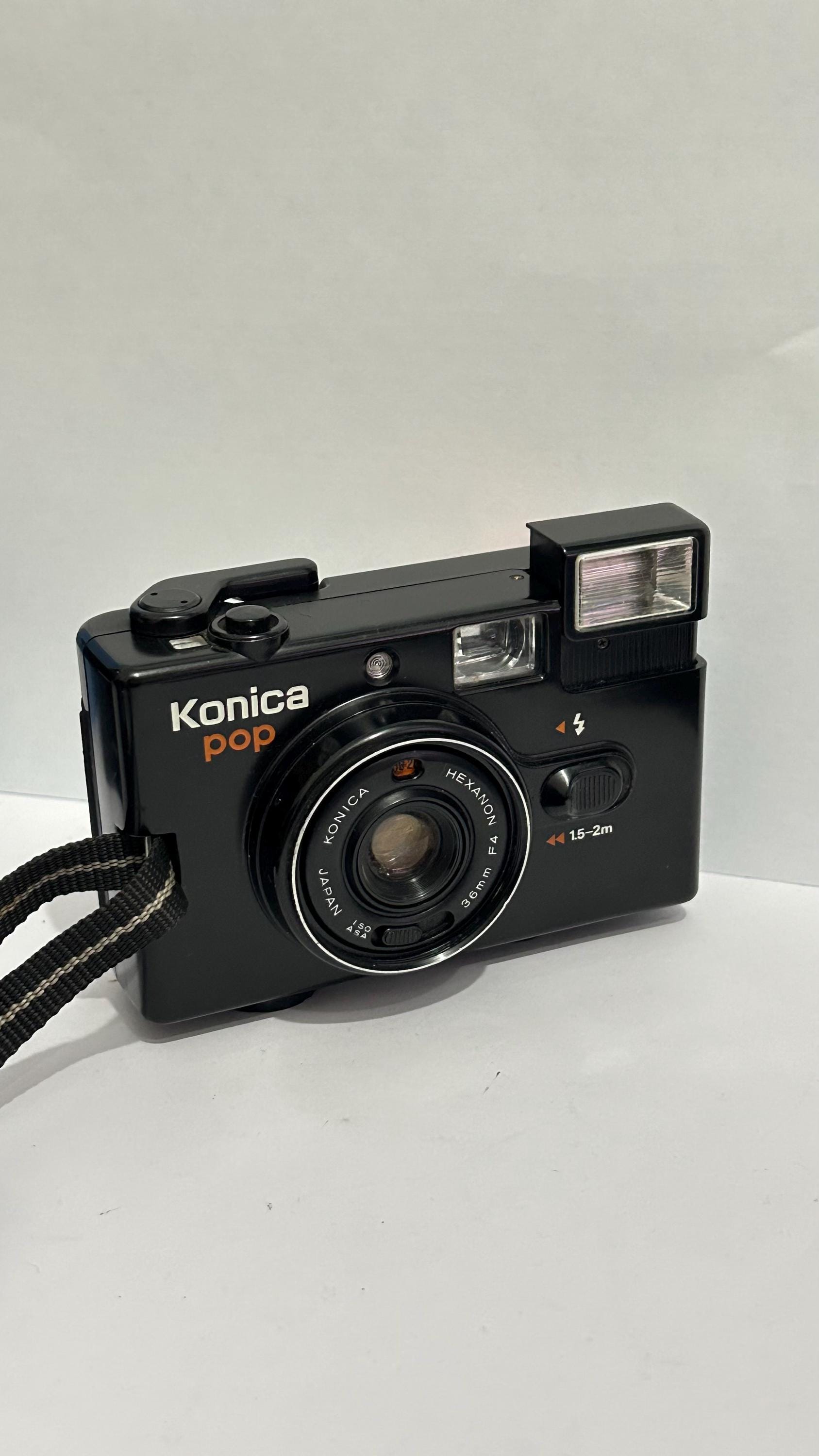 コニカポップ、フィルムカメラ、楽しいカメラ、フィルムカメラ、35 mm