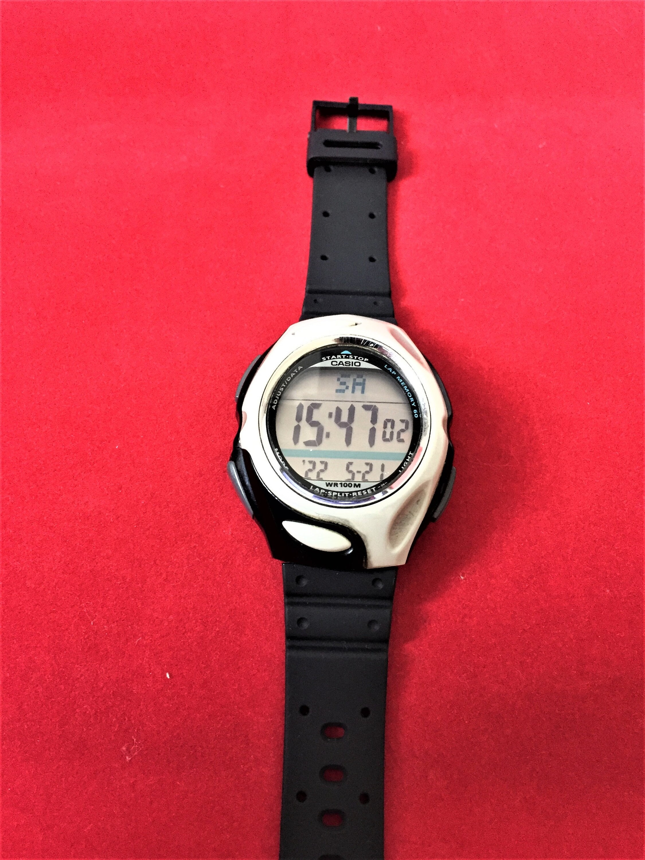 Casio 60 sales lap memory watch