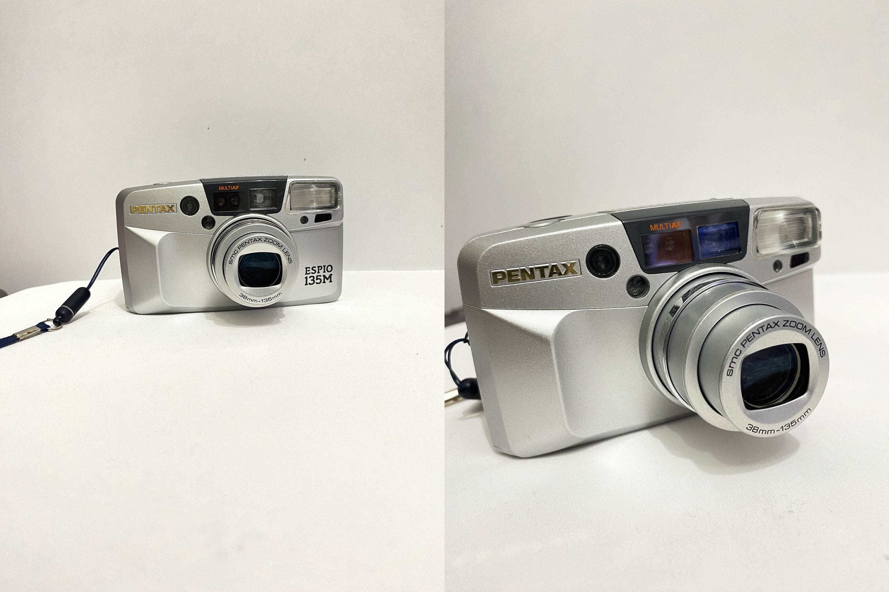 Vintage Pentax Espio 135M 35mm Point&shoot Film Camera / Very Good