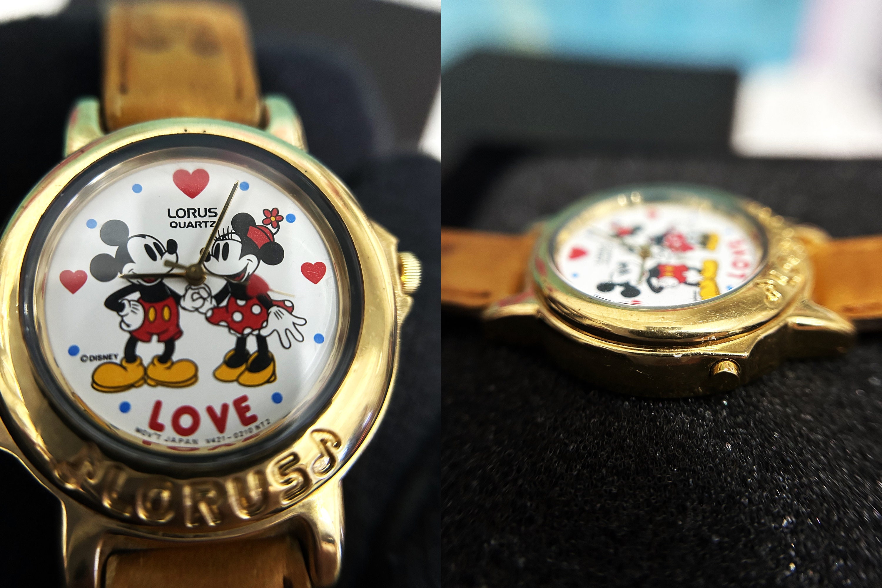 Lorus Musical by Seiko V421-0020 Mickey Mouse Watch MICKEY MOUSE