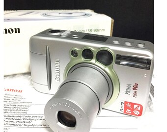 Vintage Canon Sure Shot 85 Zoom 38-85mm Tested Works