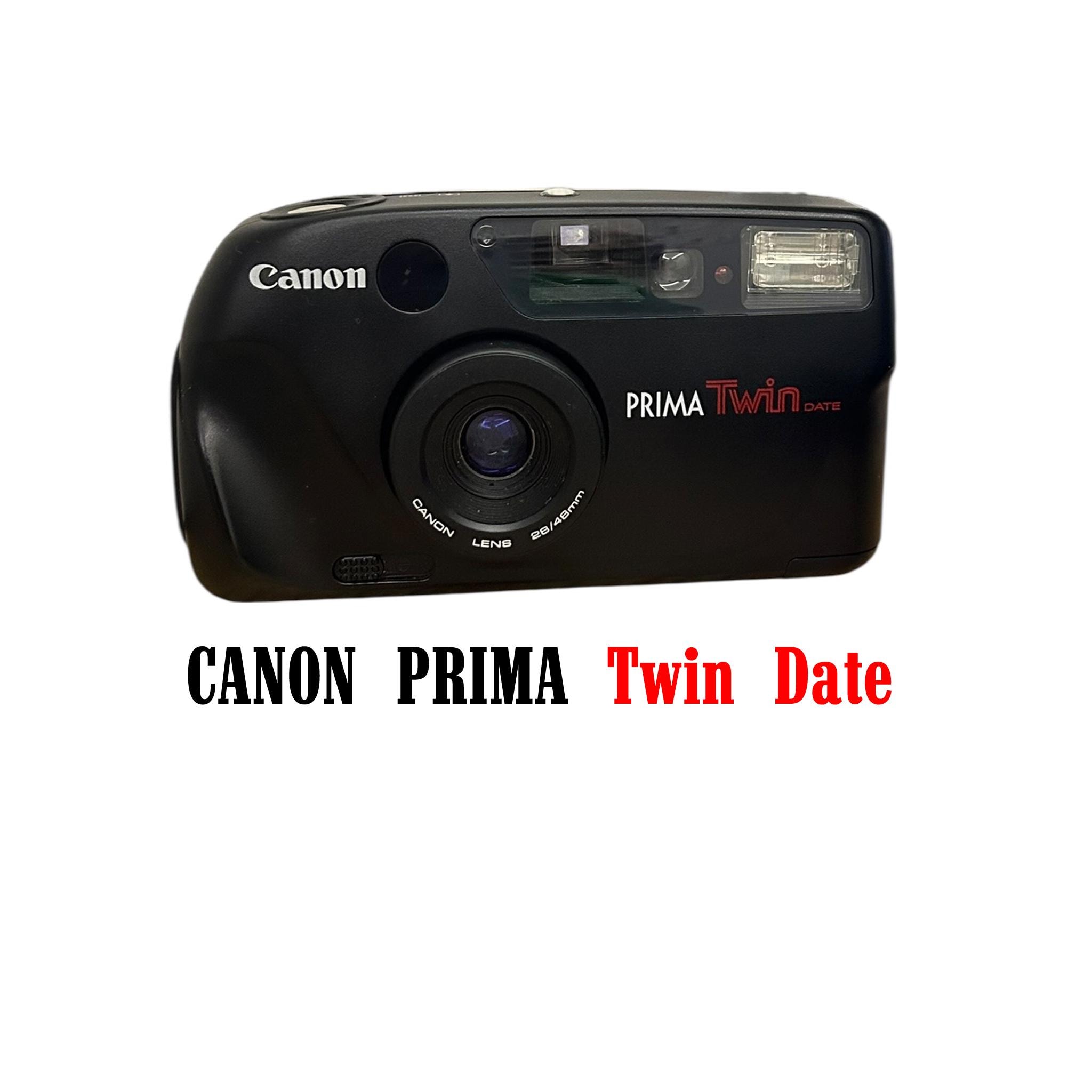 Vintage Canon Prima Twin Date 35mm Point and Shoot Film Camera