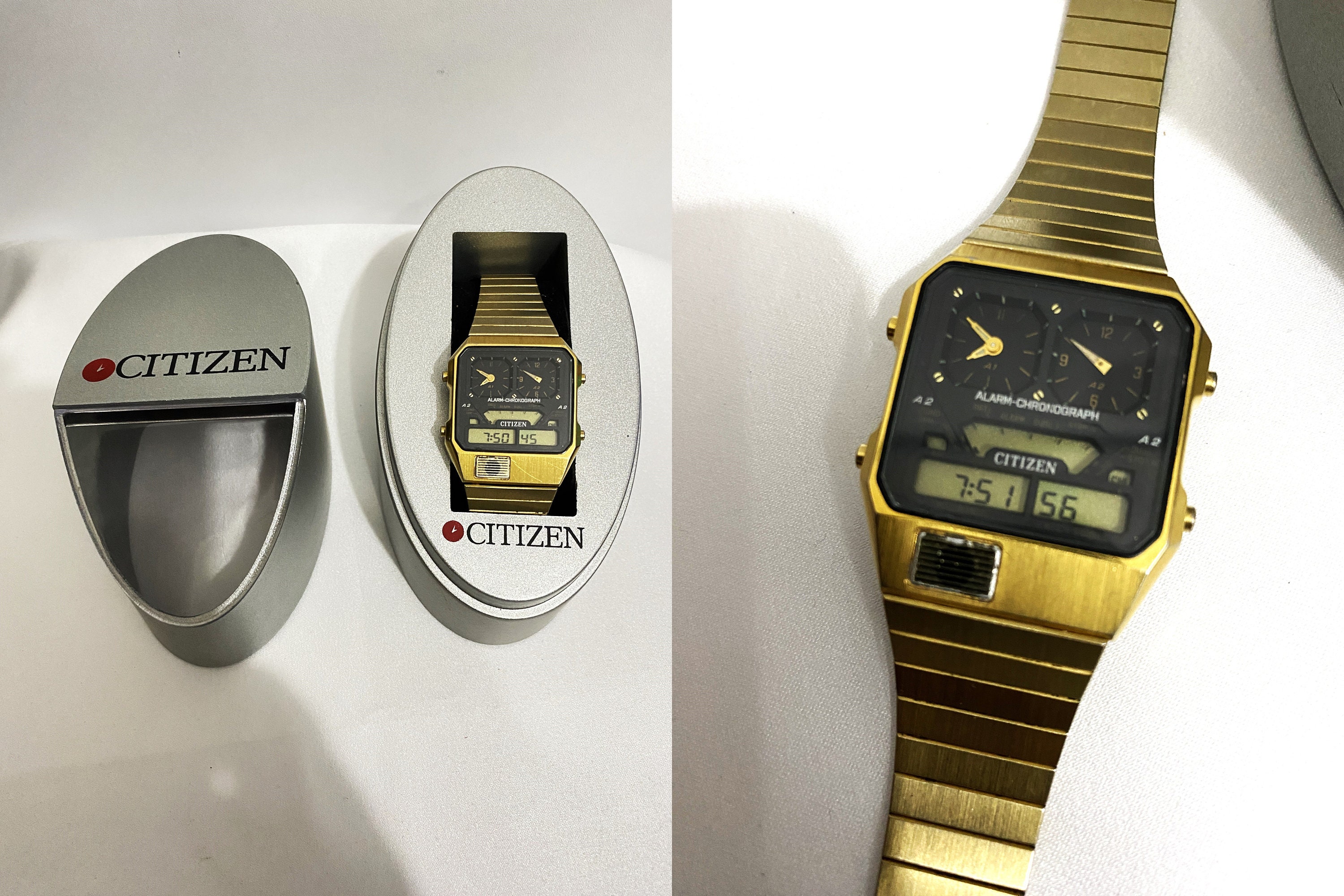 Almost Unused Citizen 30-5529 Ana Digi Temp, Watch Almost Unused Citizen 30-5529 Ana Digi Temp, Watch