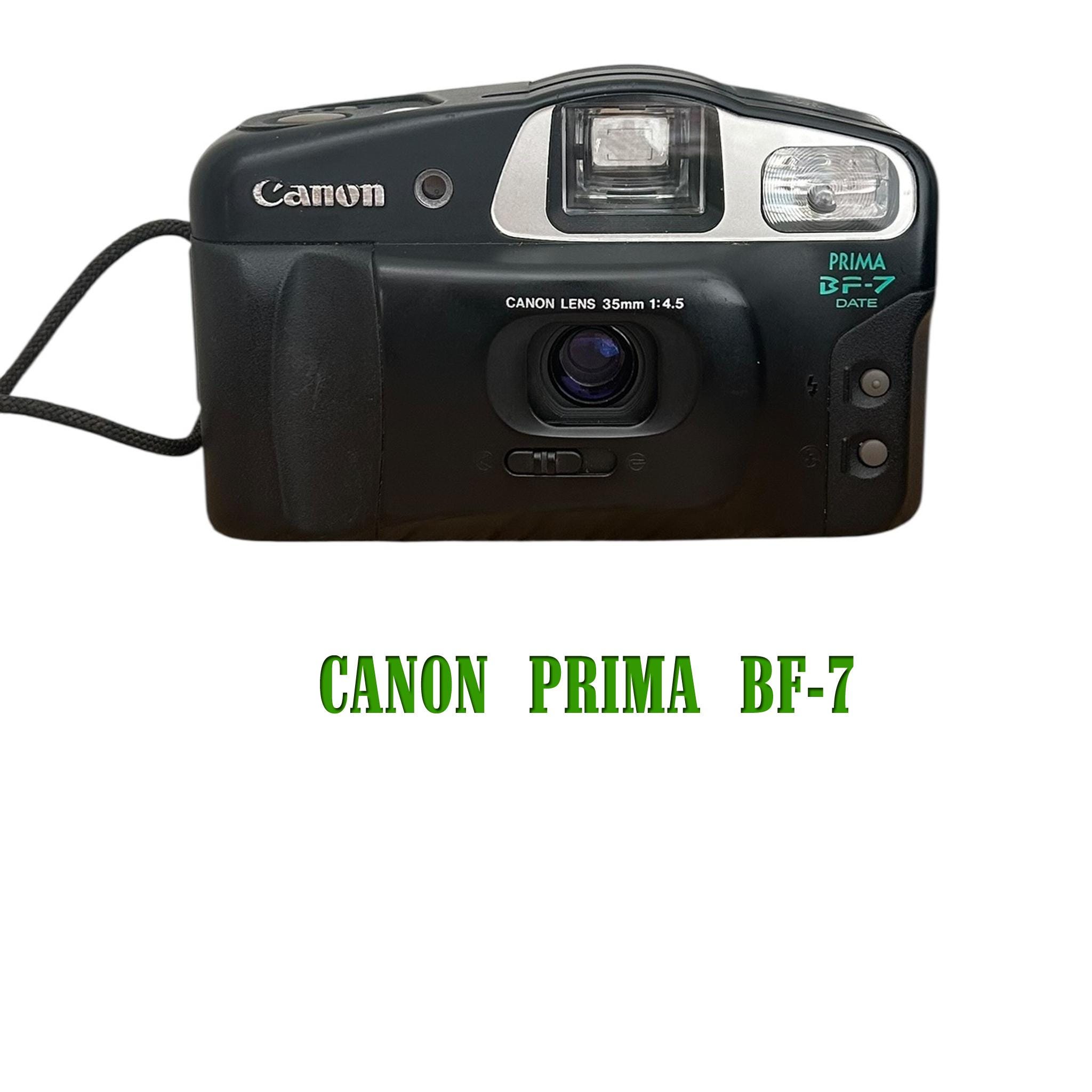 Vintage Canon Prima BF-7 Date 35mm Point & Shoot Film Camera - Etsy