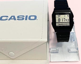 【70‘s Vintage 】CASIO 50QS-17 three eyes RARE Casio 50QS-17 3 BUTTON Led Digital Watch Fully Working