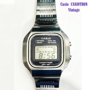 Very Rare Vintage Casio Casiotron 53cs-19 Digital Watch