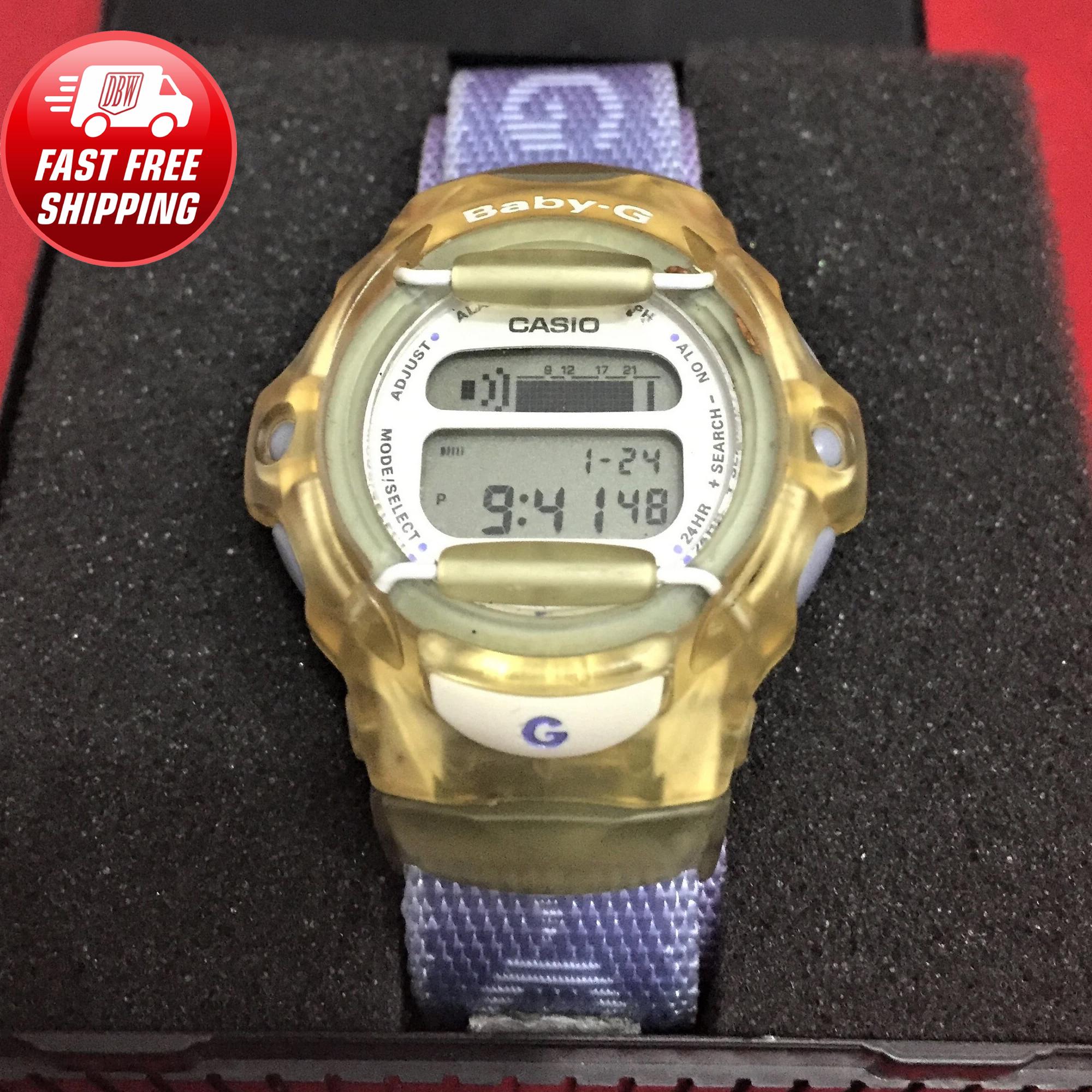 Vintage 1997 Casio Baby G Schock Uhr BG 151 2165 n sehr gutem Zustand Qualitat Original LilaczBelt Wunderschone Armbanduhr Etsy
