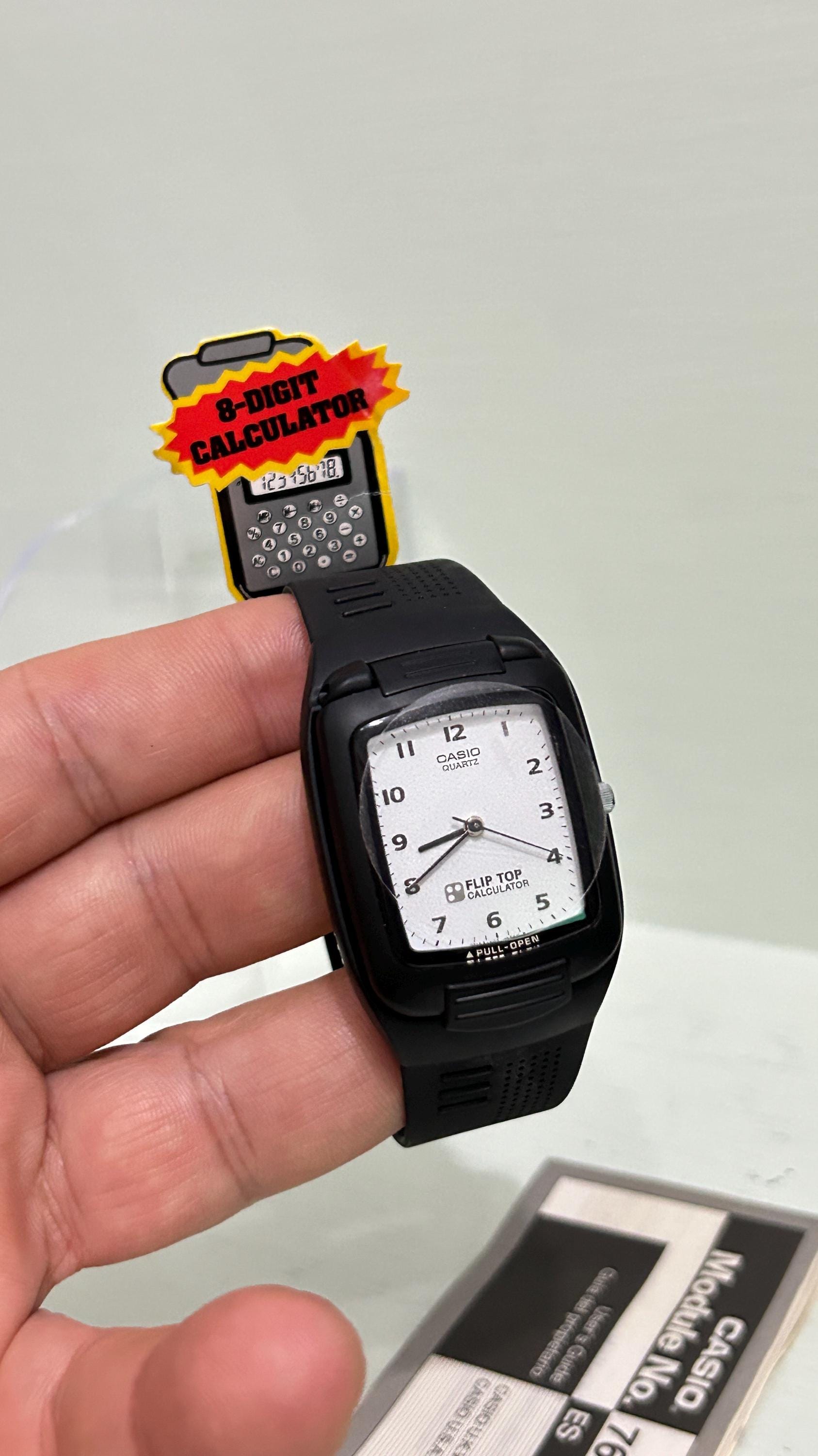 UNUSED RARE Vintage Casio Flip Top FTP-10/ Module 760 /mens