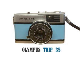 Cámara de película Olympus Trip 35 vintage - Cámara de 35 mm - Fabricada en Japón