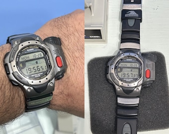 UNUSED Vintage Casio SPF-10 Sea Pathfinder 2031 Digital Watch
