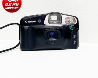 Vintage Canon Snappy LX 35mm Point and Shoot Film Camera Tested