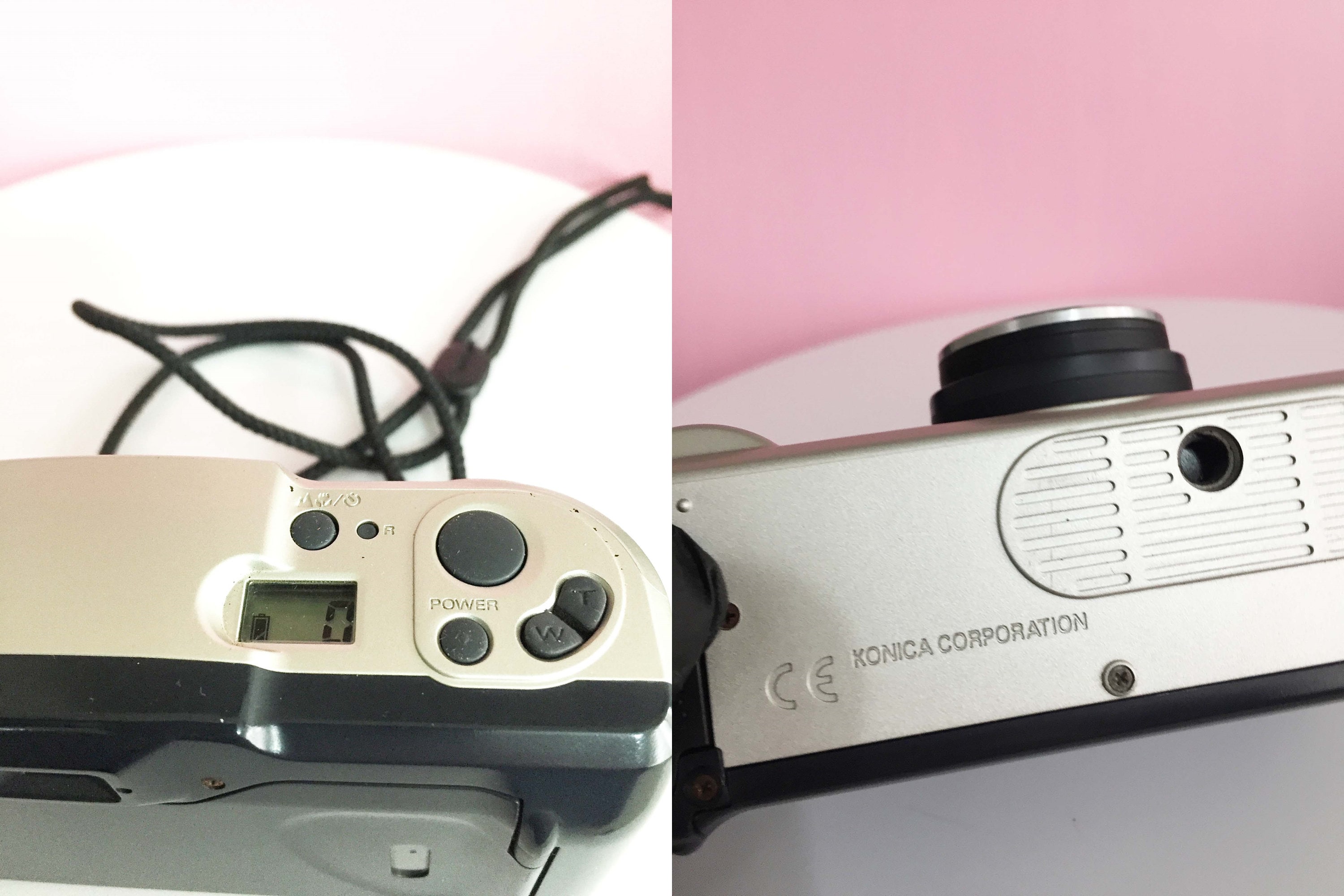 ビンテージ コニカ Z-up 60 コンパクトデジタルカメラ 35mmフィルム