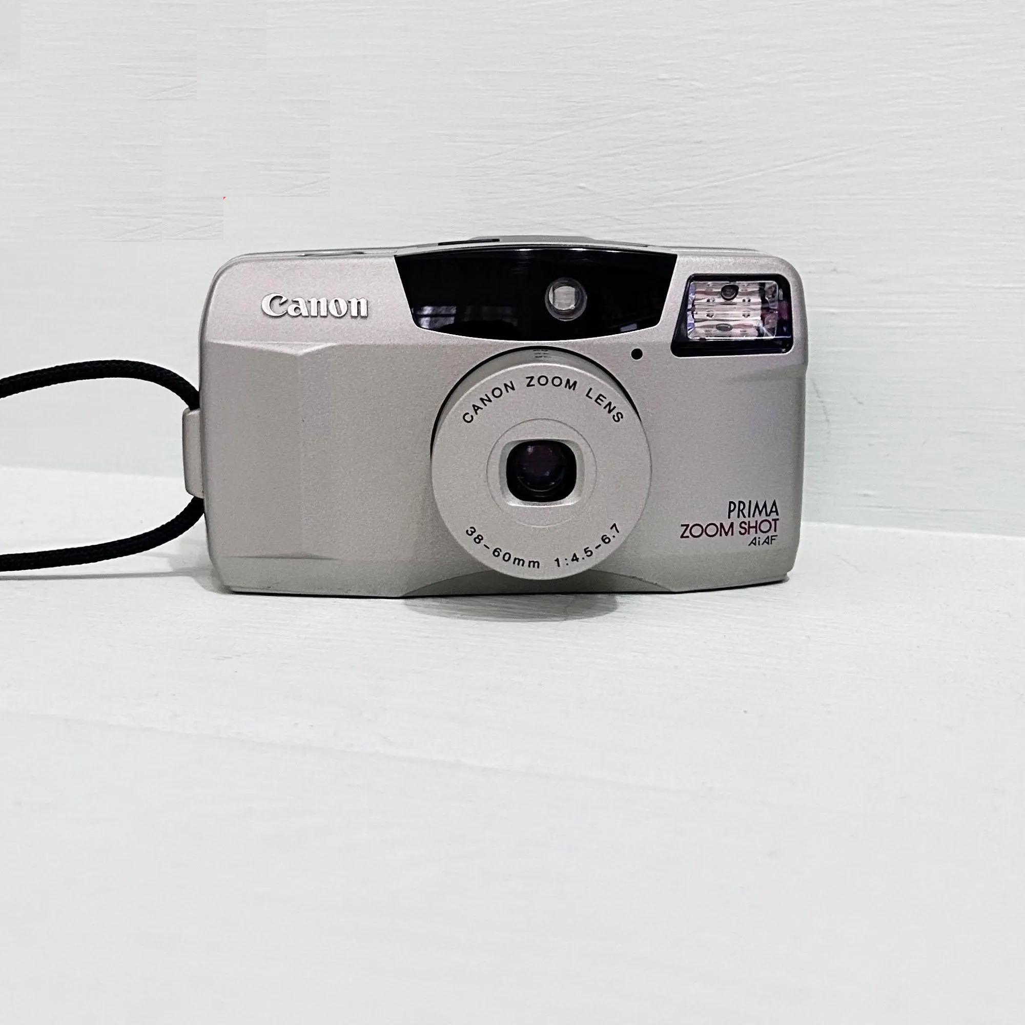 Vintage Canon Prima Zoom Shot / Vintage Date Aiaf/ Shoot Film