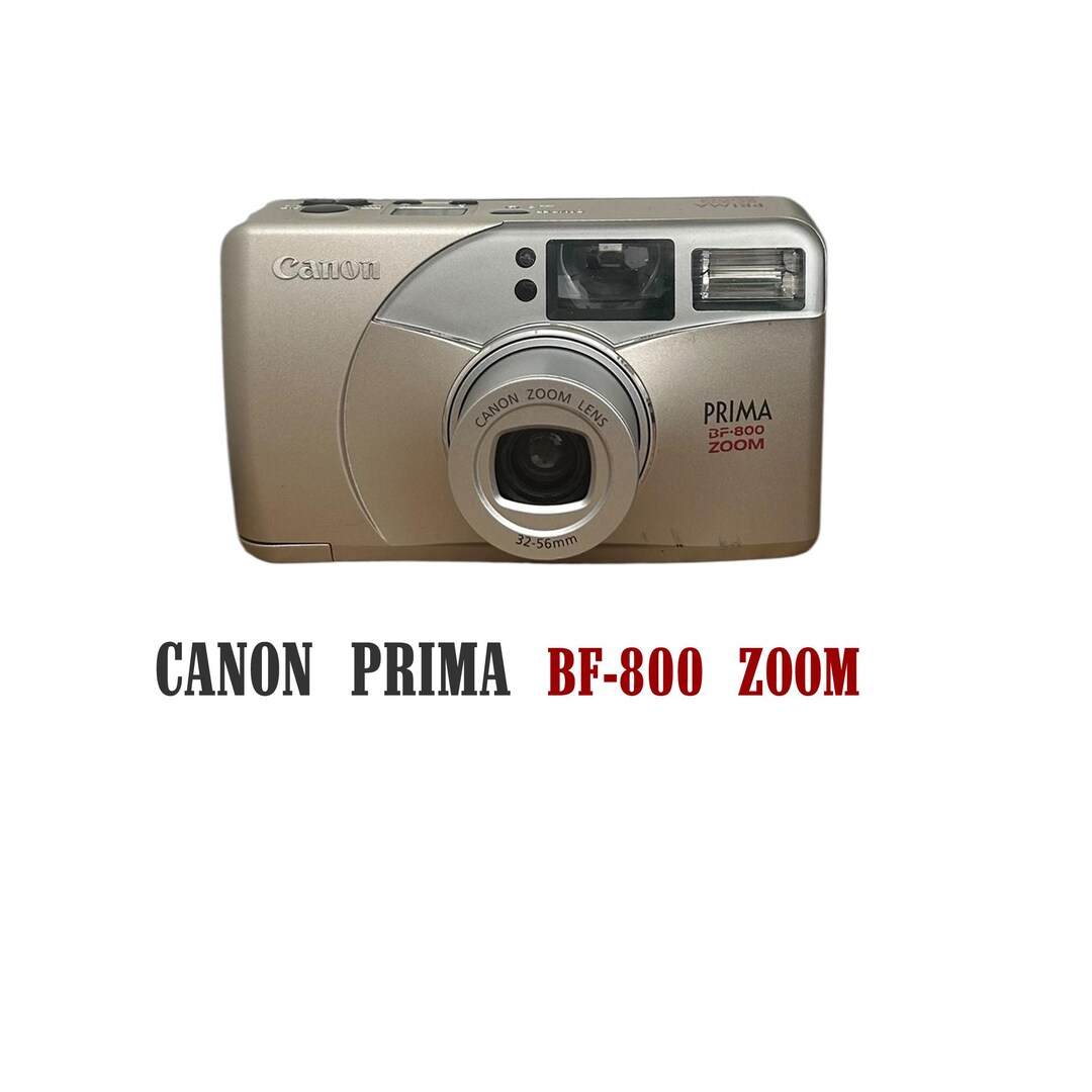 Vintage Canon Prima BF-800 Zoom 32-56mm Point & Shoot Film Camera