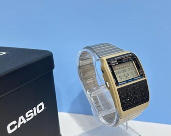CASIO Vintage Data Bank DBX-112, Retro, Omega Casio Watch - Etsy