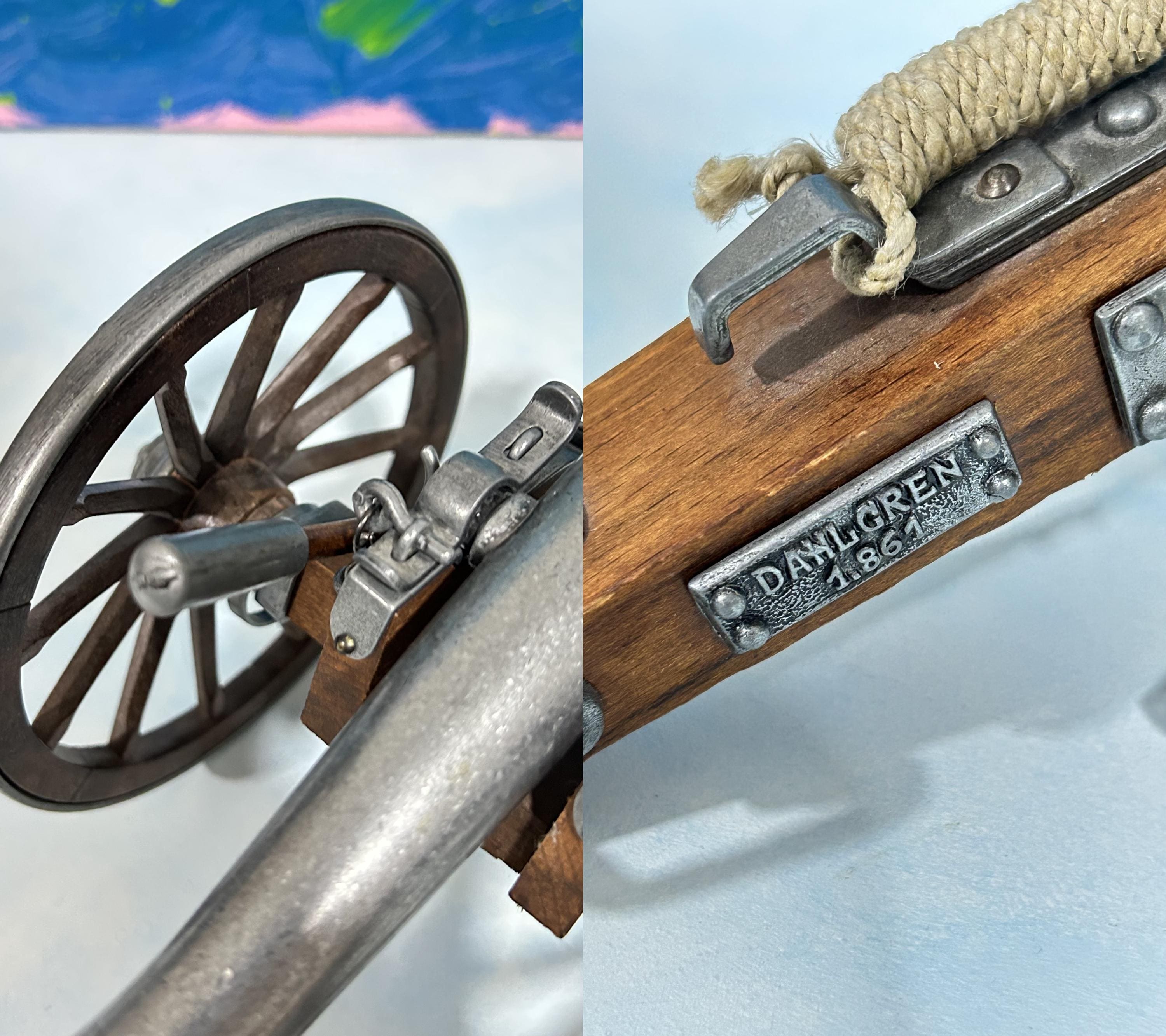 1861年南北戦争時のオリジナル大砲、ダルグレンのミリタリーグッズ