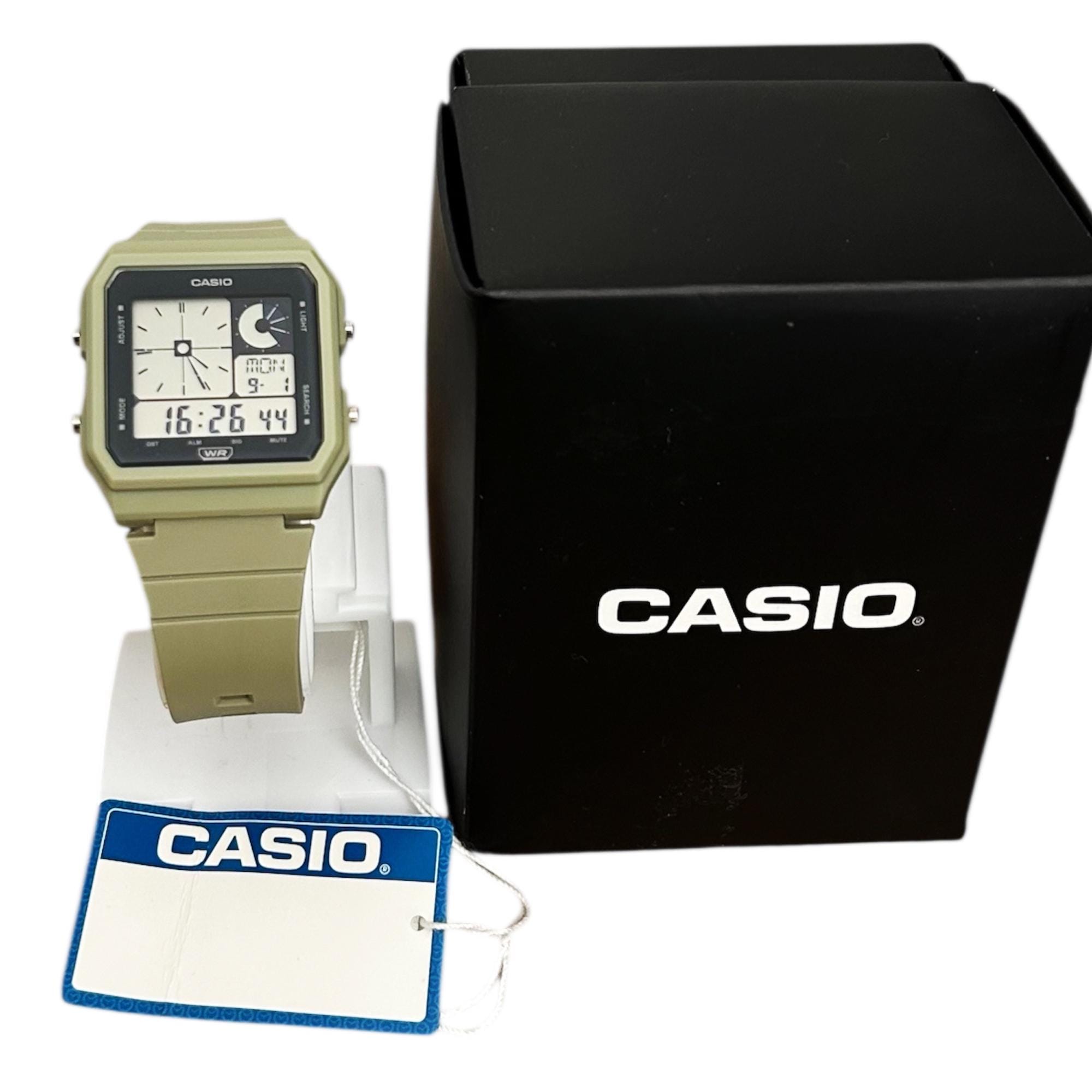 Unused Casio LF-20W Casio Twin Graph Cream Gradient Screen