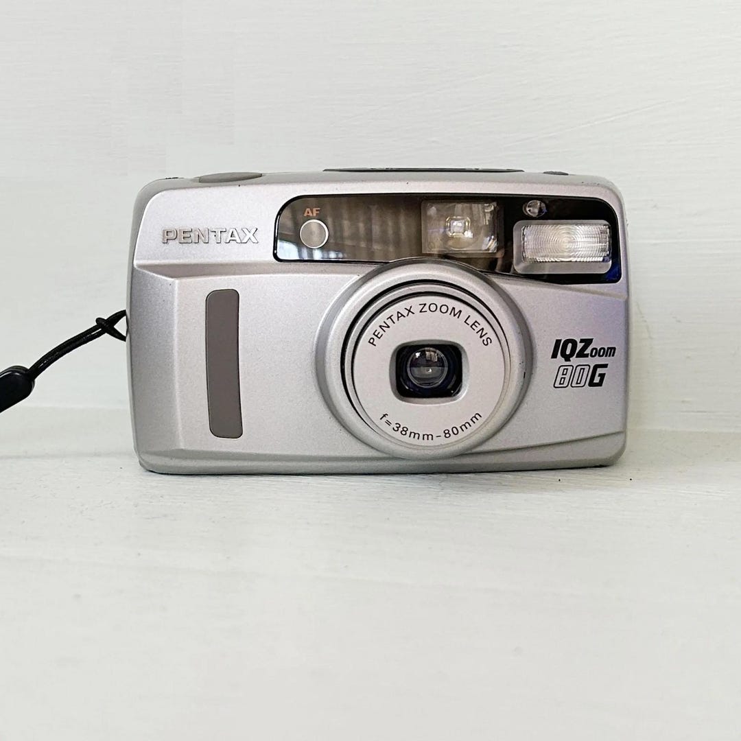 Iqzoom 80s Pentax Iqzoom 80g Pentax IQZoom 80G Point Shoot 35mm