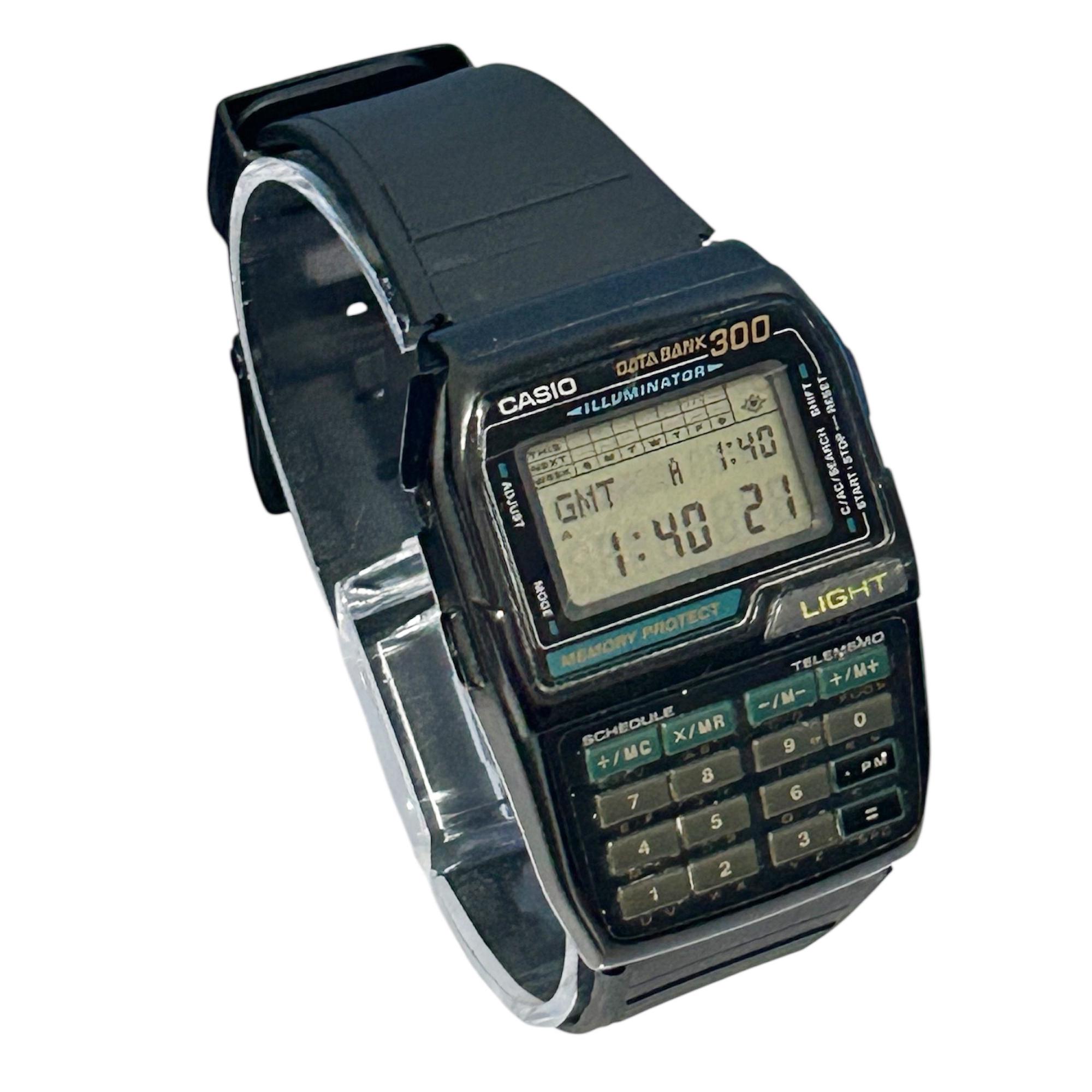 Vintage Casio Dbc-310 Data Bank 300 Calculator Digital Watch Mod