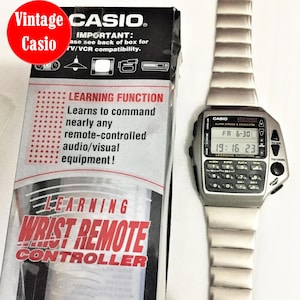 RARE Unused Boxed Casio CMD-40 Learning tv Remote Control/ Modüle 1174 / Orginal / Digital wrist watch/