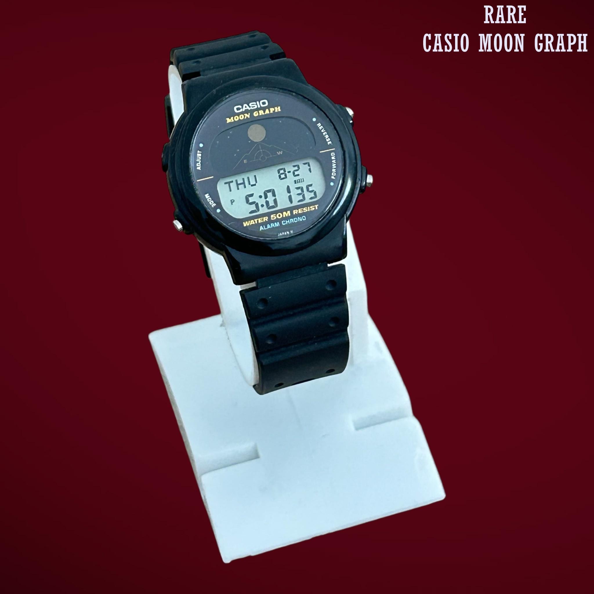 Casio Moon Graph - Etsy