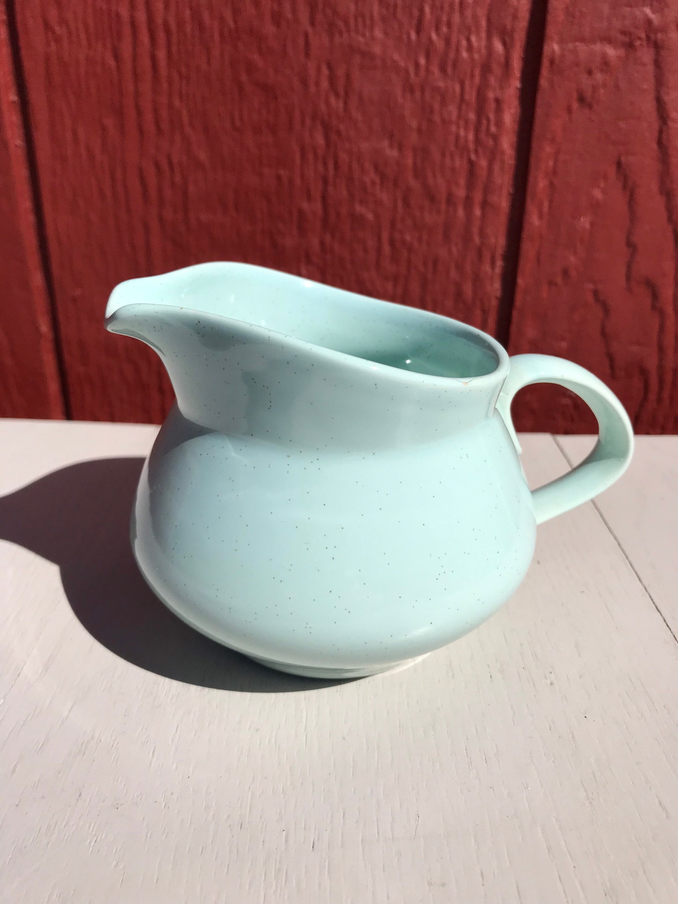 Turquoise Daisy Small Milk Jug