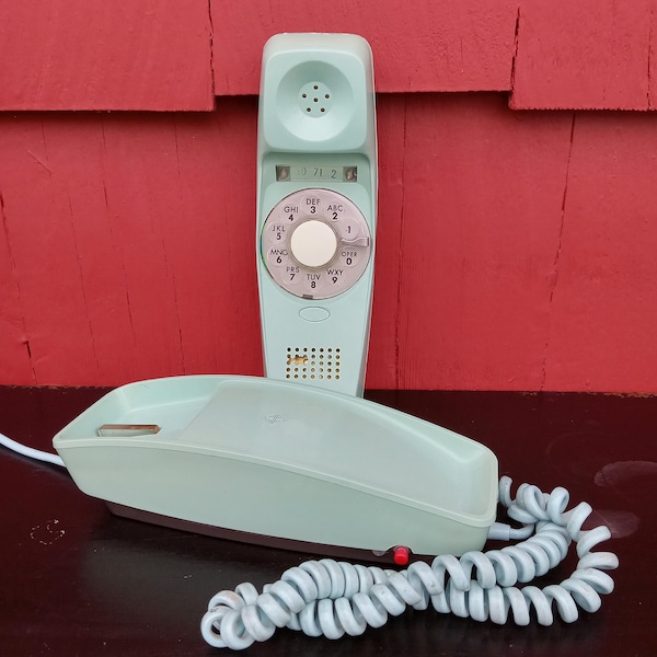 Rotary Wall Phone Etsy