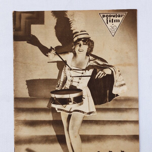 Rare POPULAR FILM Magazine Anita Page John Wayne Covers January 1931 Art Deco Spanish Cinema Film Joan Crawford Norma Talmadge Charles Chase