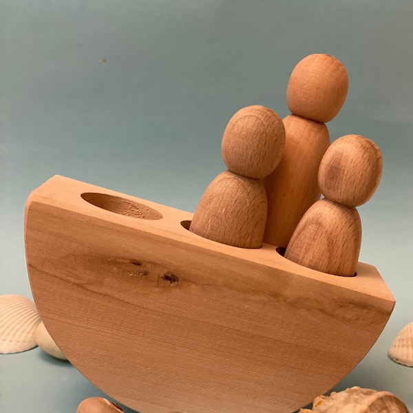 Wooden Toy Boat - Etsy